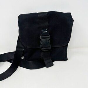 CRUMPLER Black Crossbody Mini Messenger Bag